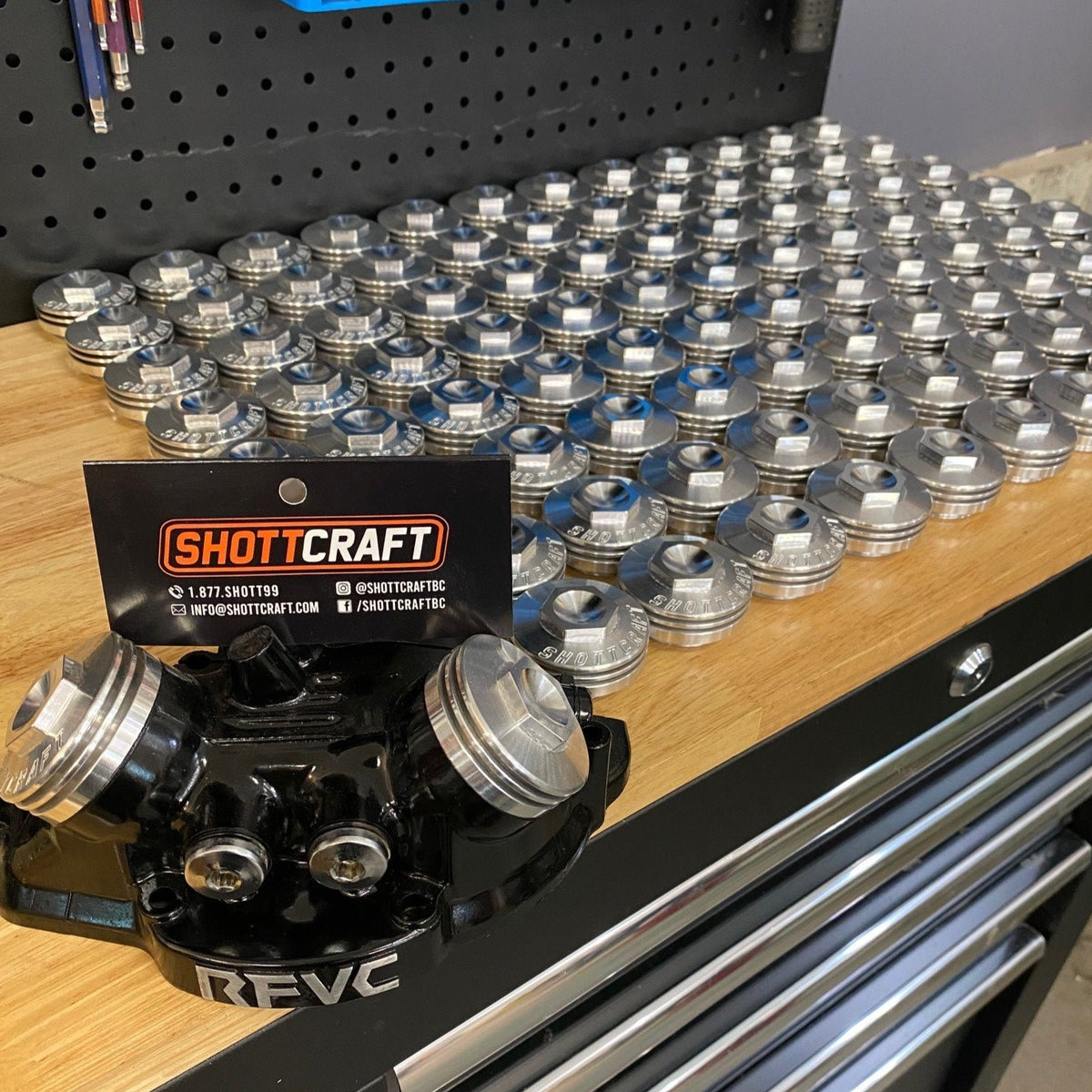 HONDA RFVC BILLET VALVE COVERS (set of 4) – Shottcraft